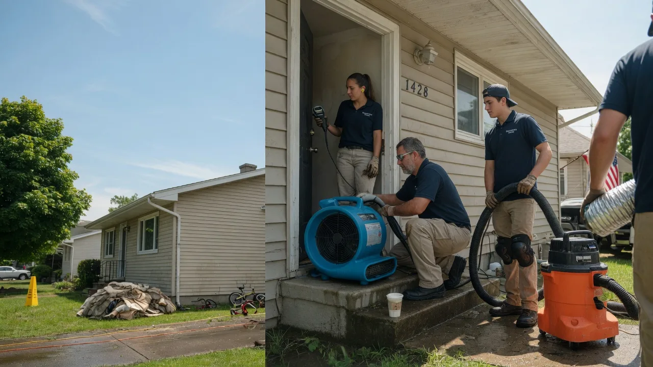 Water Damage Restoration in Feesburg, OH near me